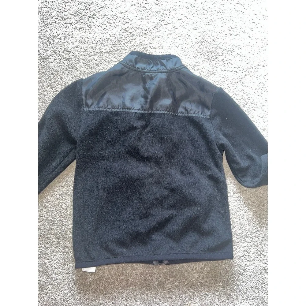 Disney Nightmare Before Christmas Jack Skellington Fleece Jacket Black Kids 5/6